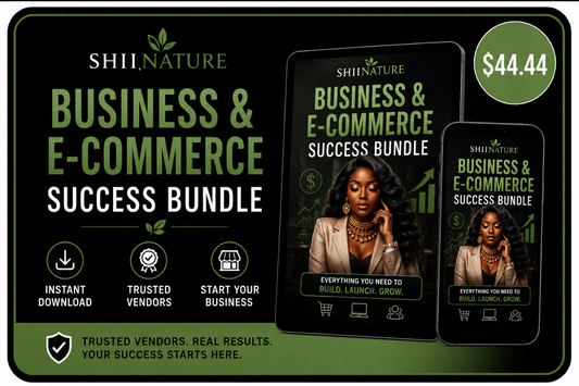 Business & E-Commerce Success Bundle