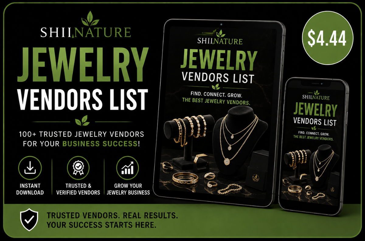 Jewelry Vendors List
