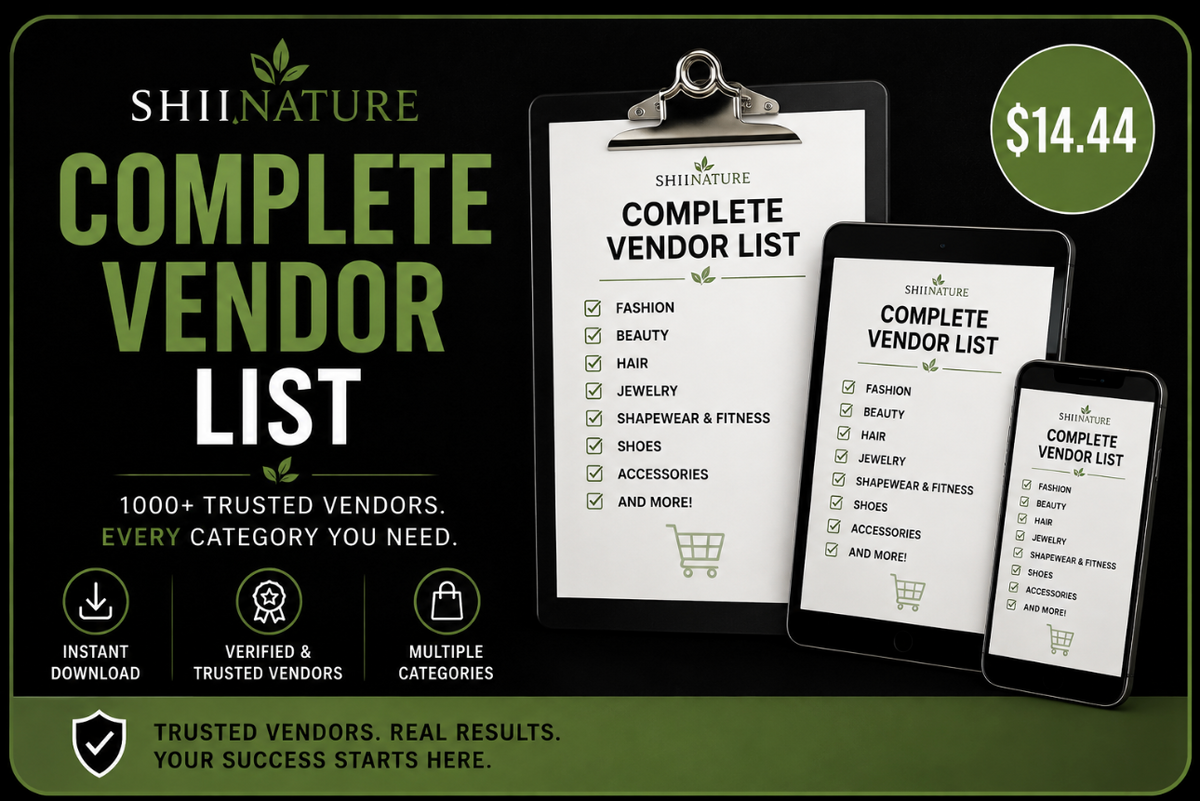 Complete Vendors List