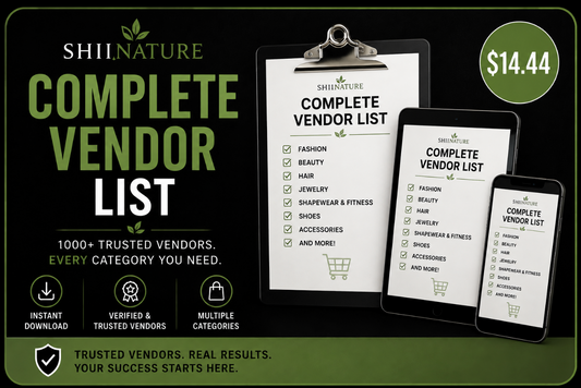Complete Vendors List